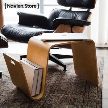 Nordic minimalist modern, masuta de cafea mic creative designer de moda canapea camera de zi partea masă, balcon revista de masă mese