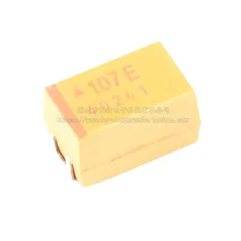 10BUC/original autentic patch condensator cu tantal 7343E 25V 100UF 20% TAJE107M025RNJ