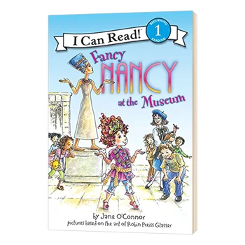 Fancy Nancy la Muzeu pot citi, cărți pentru Copii cu vârste cuprinse între 3 4 5 6, engleză carte cu poze, 9780061236075