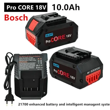 CORE18V 10.0 Ah ProCORE Acumulator de schimb pentru Bosch 18V Sistem Profesional Scule electrice cu Acumulator BAT609 BAT618 GBA18V80 21700 Mobil