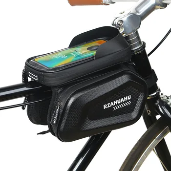 7 Inch Biciclete Cadru Frontal Tub Sac de Bicicletă Pliabilă Telefon Mobil Sac Impermeabil Ecran Tactil lumina Soarelui barieră Ciclism Accesorii