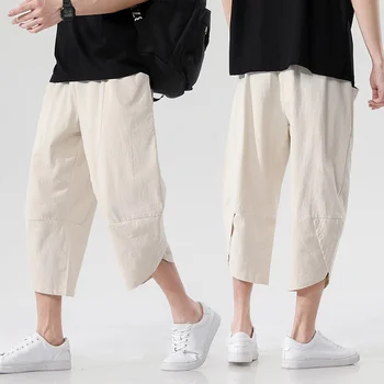 Stil japonez Codrin Glezna Pantaloni de Vara Barbati Nou Subțire Tendință de Sport Pantaloni Casual Pantaloni de Plajă de Culoare Solidă pentru Bărbați Pantaloni Harem
