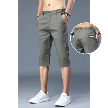 Noi Vara Casual Pantaloni Scurți Bărbați 2023 Culoare Solidă Stil De Moda Om Acasă De Brand Nou Stil De Pantaloni Scurți De Moda De Sex Masculin Pantaloni Fierbinte E12
