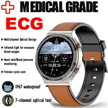 2023 Noi ECG+PPG Ceas Inteligent Bărbați de Sănătate a Monitoriza Rata de Inima tensiunea de Ceas IP67 rezistent la apa Sport Smartwatch Oameni Pentru Xiaomi