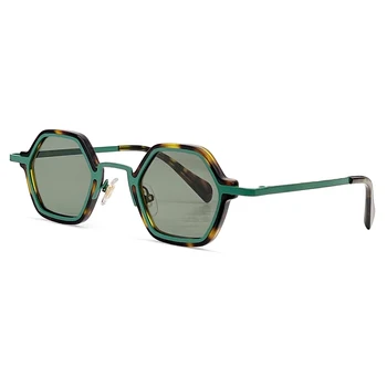Cadru mic Neregulate ochelari de Soare Moda pentru Femei Poligonale ochelari de Soare Metal Retro Hexagonale de Design de Moda Ochelari de Vânzare Fierbinte