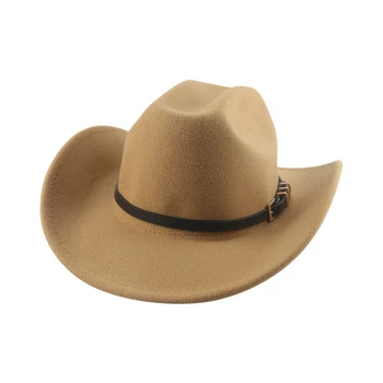 Pălărie De Cowboy Și Cowgirl Vest Cowboy Casual Panama Jazz Pac Man Hat Alb Negru Curea Bandă Largă Refuz Fedora Pălărie Sombrero Hombre