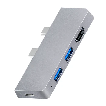 Pentru Surface Pro 8 C USB Hub, 4K HDMI-Adaptor Compatibil+2 USB 3.0 Cititor de SD/TF Card Reader Adaptor Pentru Surface Pro 8