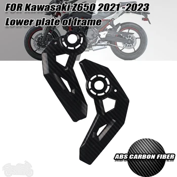 Motocicleta Fibra de Carbon Capacul Lateral Garda de Carenaj pentru KAWASAKI NINJA 650 ER-6F Z650 2017 - 2023 ER6F Z 650