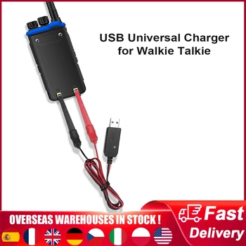 Universal USB de Încărcare Conector Clip pentru Walkie Talkie de Alimentare Incarcator 5V 2A 500mA Baterie Accesoriu de Încărcare