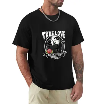 Morticia și Gomez T-Shirt uscare rapida t-shirt graphic t shirt negru t shirt T-shirt pentru un băiat grea tricouri pentru bărbați