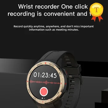 Noul Smartwatch de Sprijin de la distanță camera de înregistrare de Voce Inteligent Ceas Cu precizie tensiunea Arterială de Oxigen din Sange de Monitorizare de somn