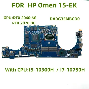 DA0G3EMBCD0 este potrivit pentru HP OMEN-15 15-EK placa de baza laptop cu I5-10300H I7-10750H CPU GPU: RTX 2060 6G / RTX 2070 8G