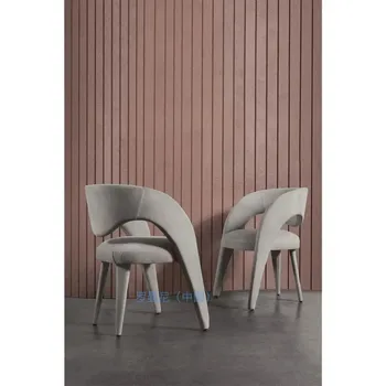 Fierbinte de vânzare Nordic pânză scaun de luat masa Modern, simplu Hotel de designer magazin de cafea departamentul de Vânzări Casual scaun de Birou negociere