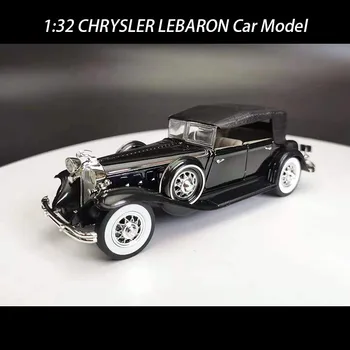 Turnat sub presiune din Aliaj de 1:32 Scară American de Masini de Lux 1932 CHRYSLER LEBARON Clasic Model de Masina de Metal Turnat Jucărie Vehicule de Colectare Cadou