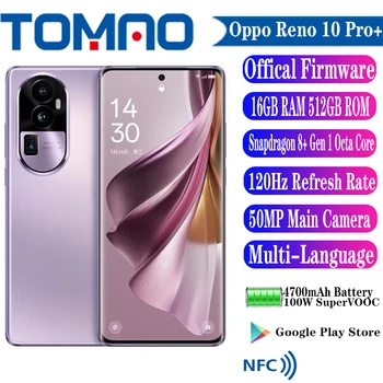 Oficial Noul OPPo Reno 10 Pro+ 5G Telefon Mobil 6.74