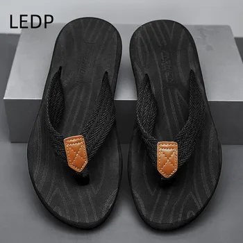 Bărbați Flip Flops Noua Plaja de Moda Casual Plat, Papuci de casă Sandale de Vara pentru Casa de Om rezistent la Uzura mai Bune Vânzătorii În 2023 Produse