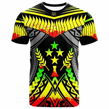 3D Imprimate Kosrae Tricouri Pentru Bărbați Culturii Tribale Tatuaje Polineziene Turtle Bărbat/Femeie Harajuku Streetwear Tricouri Maneca Scurta