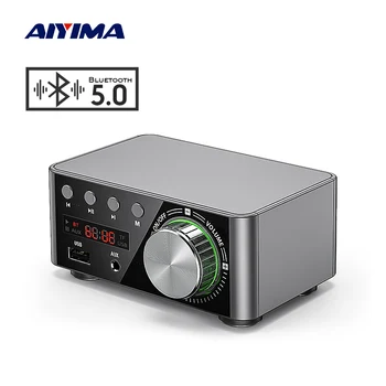 AIYIMA MA12070 Bluetooth 5.0 Amplificator de Putere 50Wx2 Amp Stereo Digital de Sunet Amplificator USB AUX IN Muzica Jucător de cărți Super TPA3116