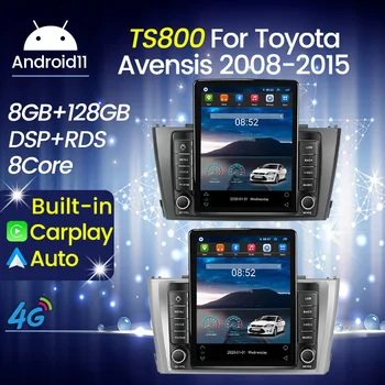 Pentru Toyota Avensis 3 2008 - 2015 2din Android Radio Auto Multimedia GPS Navigatie Inversarea Monitor Carplay Oglindire Conexiune