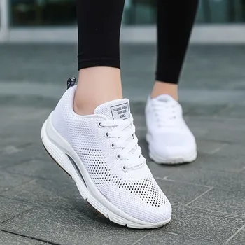 Femeile Sporind Pantofi Sport Casual Respirabil Pernă de Aer Balansoar Pantofi în aer liber Șoc Non-alunecare Ușor de Funcționare Adidași