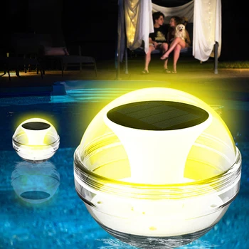 Noi Solară Plutitoare de Apă Balonul Lămpii 3-Modul de Iluminare rezistent la apa Grădină LED Lumina de Noapte în aer liber, Piscină Decor Accesorii