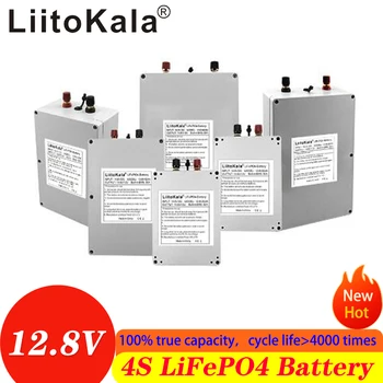 12V Deep Cycle LiFePO4 Baterie Reîncărcabilă 12.8 V 20Ah 30Ah 40Ah 50Ah 60Ah Cicluri de Viață de 4000 cu Built-in de Protecție BMS