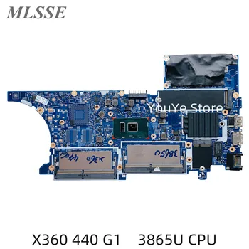 Renovat Pentru HP ProBook X360 440 G1 Laptop Placa de baza Cu SR349 Celeron 3865U L28238-601 L28238-001 448.0EQ07.0011 DDR4 MB