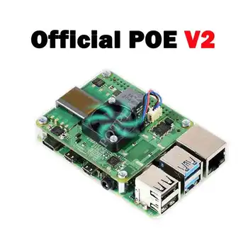 Raspberry Pi PoE+ PALARIE pentru Raspberry Pi 3B+/4B, 802.3 af/at-conforme