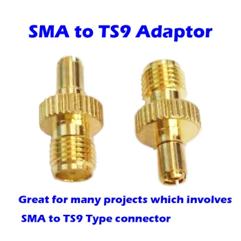 3G 4G Antena Adaptor SMA Mufa pentru TS9 mufa RF Coaxial Conector Adaptor pentru Antene,Cablu Coaxial, Radio,Router Wifi Dispozitiv