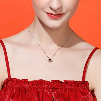 DIEERLAN Gotic Farmecul de Albine Colier pentru Femei Lady Nunta Elegant Pandantiv Coliere coreeană Bijuterii Rafinat Cadou NOU 2023