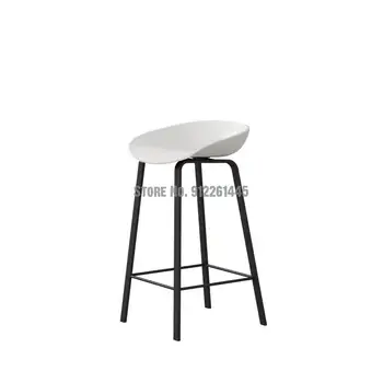 Nordic bar scaun simplu de uz casnic moderne scaun înalt agrement scaun de bar cu lapte de magazin de ceai de mese, bar, scaun față, scaun de birou