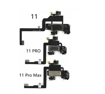 10BUC Ureche Cască Flex Pentru iPhone 11 Pro Max de Proximitate Senzor de Lumină Sunet Căști Difuzor Cablu Flex Înlocuirea Ansamblului