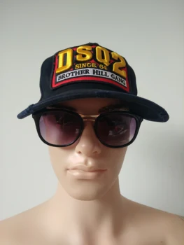 Brand DSQICOND2 DSQ2 broderie Scrisoare capace de Moda pălărie de baseball femei bărbați soare capac