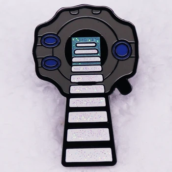 La Digivice Dispozitiv Digital Greu De Email Pin Digimon Serie Inspirat Insigna Anime Joc De Bijuterii