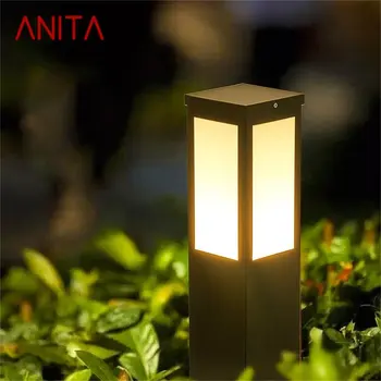 ·ANITA Lumina Solară Lawn în aer liber LED-uri Impermeabil Moderne Lampa de Gradina Decorative Acasă Pentru Vila Duplex Park