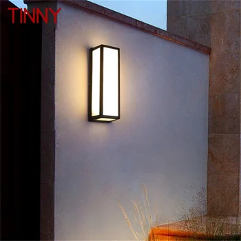 TINNY în aer liber Clasice Sconces Perete de Lumină LED-uri Impermeabil IP65 Lampa pentru Acasă Balcon Decor