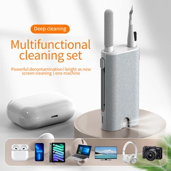 5 în 1 Cască Cleaner Kit de Pensulă aparat de Fotografiat Telefon Tableta Laptop TV cu Ecran Instrumente de Curățare Cască de Curățare Stilou Pentru Airpod Pro 3 2 1