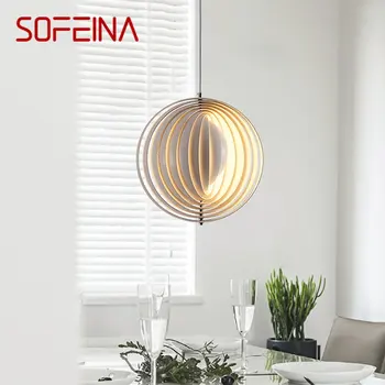 SOFEINA Nordic Pendent Lampă cu LED-uri Creative Felinar Candelabru Decorative Pentru Casa Sufragerie, Bar Scari