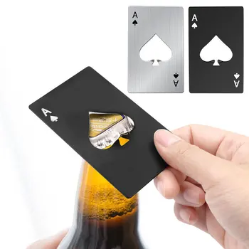 Spade O Creație De Poker Forma Din Oțel Inoxidabil De Uz Casnic Instrument Deschizator De Sticle De Bere