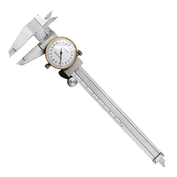 Dial Etriere 0-150mm 0,02 mm de Înaltă Precizie din Industria de Oțel Inoxidabil Șubler cu Vernier, Shockproof Instrument de Măsurare Metric