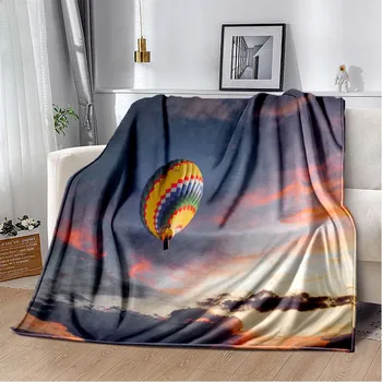 Balon cu aer cald Pătură Subțire Personalizate Pătura pături pentru paturi Aer condiționat pătură pătură Personalizată