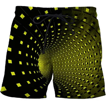 2021 NOU 3D Imprimate Vara Surfing Beach Shorts pentru Bărbați Călătorie pantaloni Scurți de Bord Anime pantaloni Scurți iute Uscat Vacanta Streetwear bărbați îmbrăcăminte