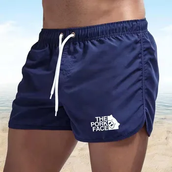 Barbati pantaloni Scurți de Plajă de Vară pentru Bărbați Costume de baie Sexy slip de baie pentru Bărbați pantaloni Scurți Mare Surf pantaloni Scurți pentru Bărbați pantaloni Scurți de Sport