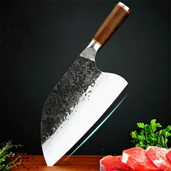 Importate din Japonia forjate ascuțit cuțit bucătar-șef de feliere cuțit de sacrificare carne cutter intern de bucătărie din oțel inoxidabil cuțit