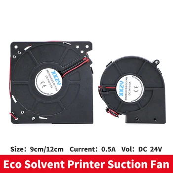 Eco Solvent Printer Ventilator de Aspiratie DC24V 0,5 a pentru Allwin Umane Wide Format Printer fără Perii Hârtie de Aspirație a Ventilatorului Ventilator de 9CM