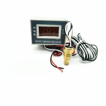 Electronic temperatura apei metru pachetul de Apă senzor de temperatură Digital display temperatura apei ecartament piese excavator