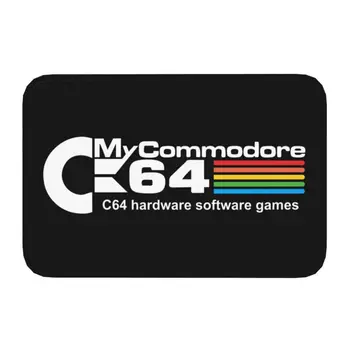 Retro Clasic Commodore 64 Covoraș Anti-Alunecare De Bucătărie Mat Baie Garaj Grădină Ușa De Intrare Etaj Covor Covor