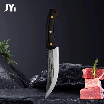 Forjate Măcelar Cutit Pentru Dezosat Manual Bucătărie Chef-Cutit Carne De Pește Sacrificare Cutter Cleaver Filetare Cuțite Din Oțel Inoxidabil