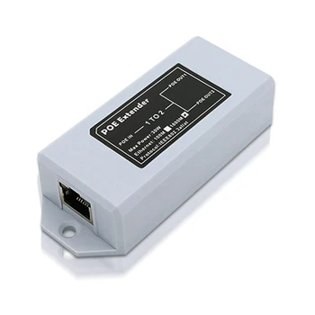 1 2 Port POE Extender 100 mbps IEEE 802.3 Af/La Standard 48V Extender Pentru NVR IP Camera POE Extinde de 100 de Metri Pentru POE Gama