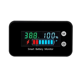 7-100V Digital Capacitate Baterie Tester Baterie Monitor de Tensiune Comutator de Temperatura Metru Pentru Masina de Nave